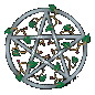 Leafy Pentacle by Robin Wood